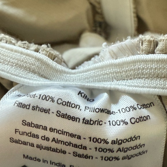 King bed sheets - Picture 3 of 3